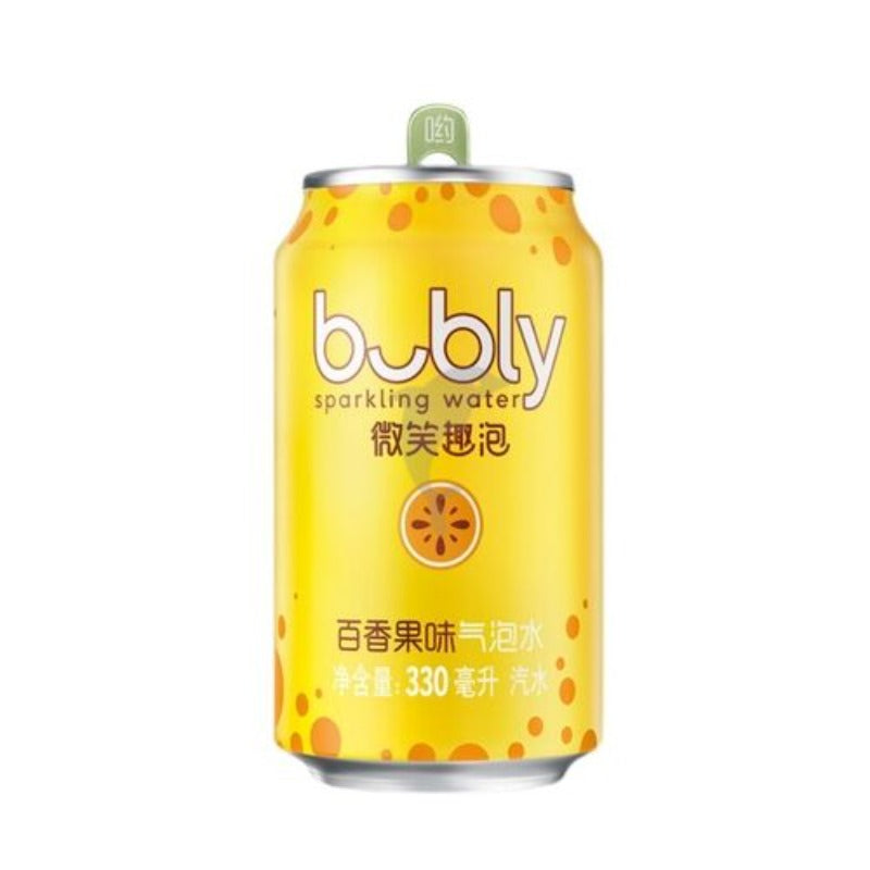 Bubly Passion Sparkling Water 330Ml