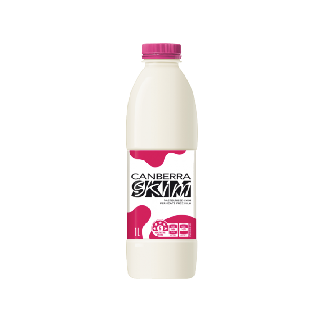 Canberra Milk Skim Milk  1L