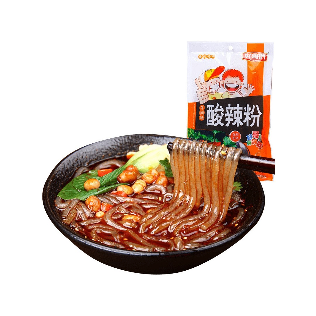 好哥们HGM Spicy Beef Rice Noodle 260G