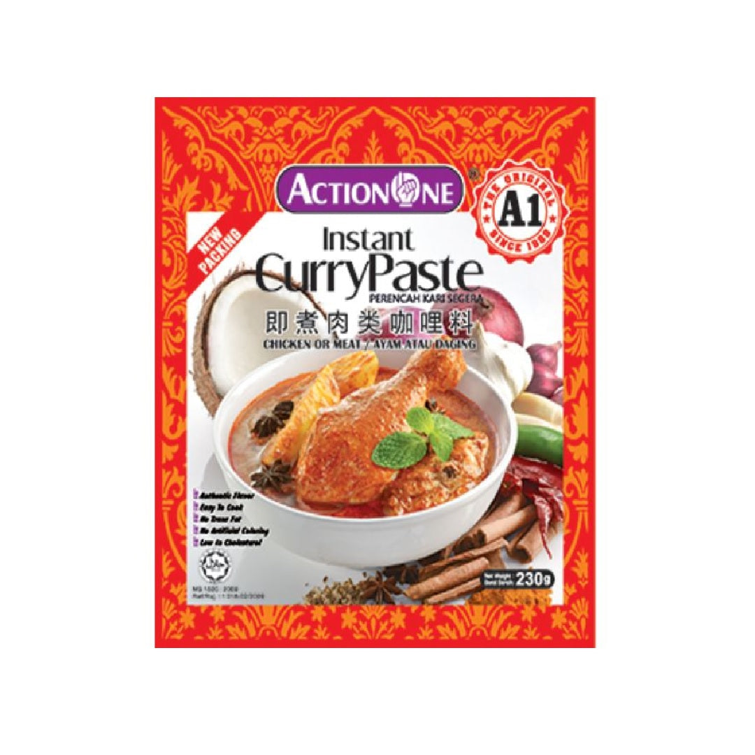 A1 Instant Meat Curry Paste 230G