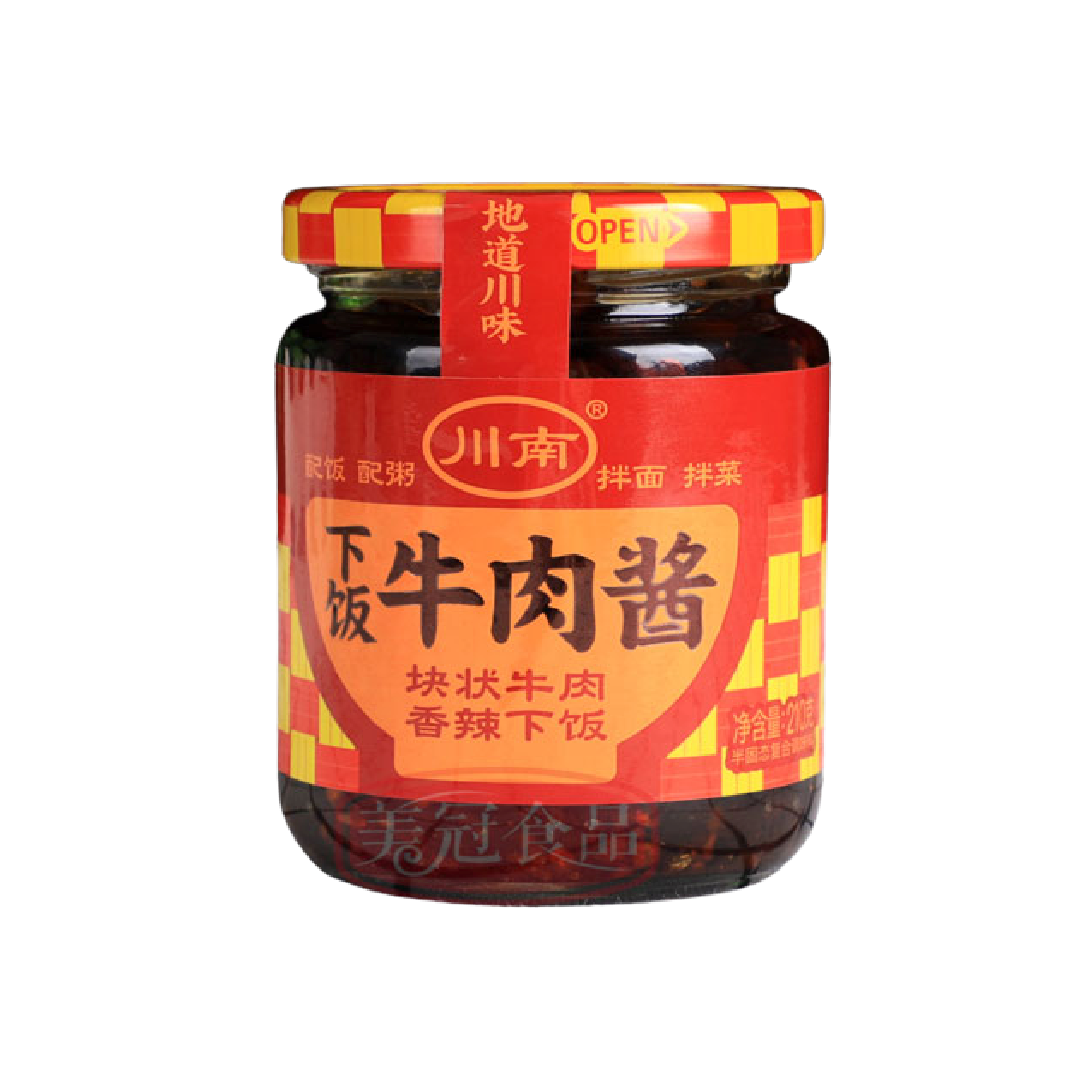 川南Chuānnán Chili Beef Rice Sauce 210 G