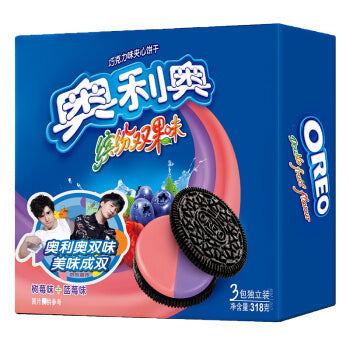 Oreo Cookies Bluebe Raspber 388 G