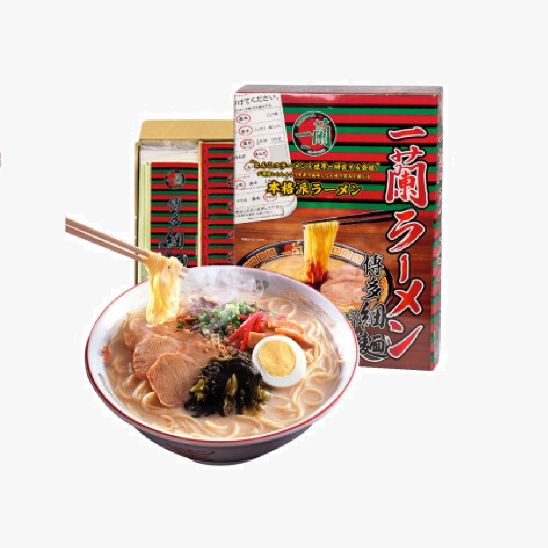 Ichiran Tonkotsu Ramen Thin Noodles 645G