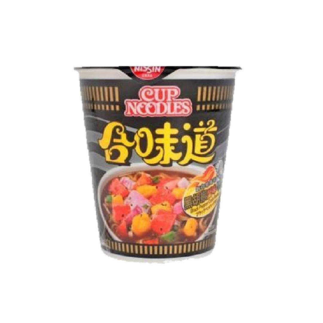 合味道Nissin Instant Cup Noodle Black Pepper Crab Flavour 74G