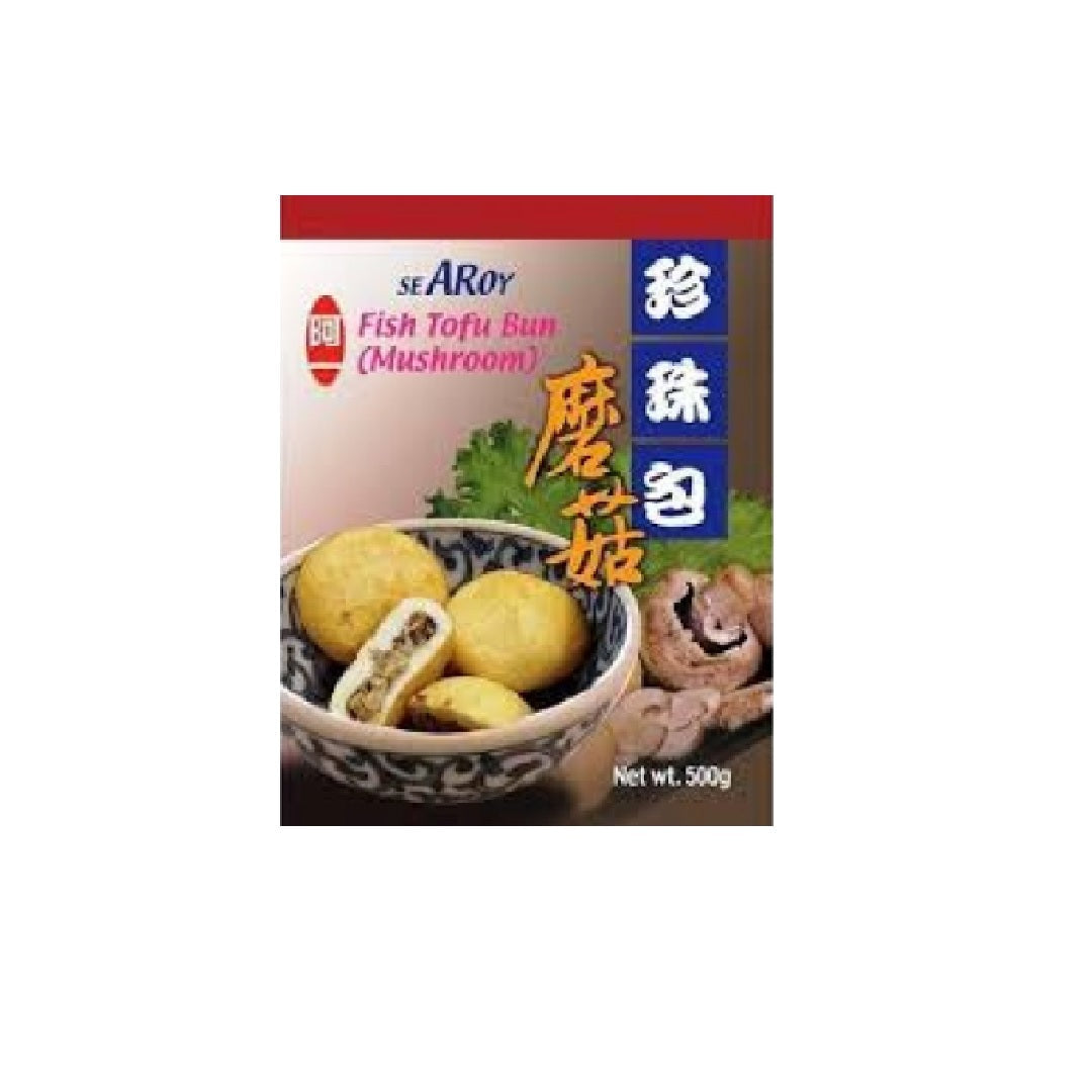 阿一Searoy Fish Tofu Bun with Mushroom 500G