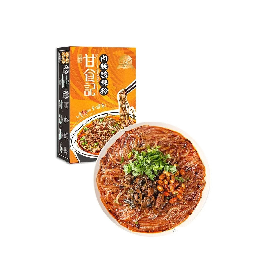 甘食记GSJ Hot & Sour Vermicelli With Pork Mince 256G