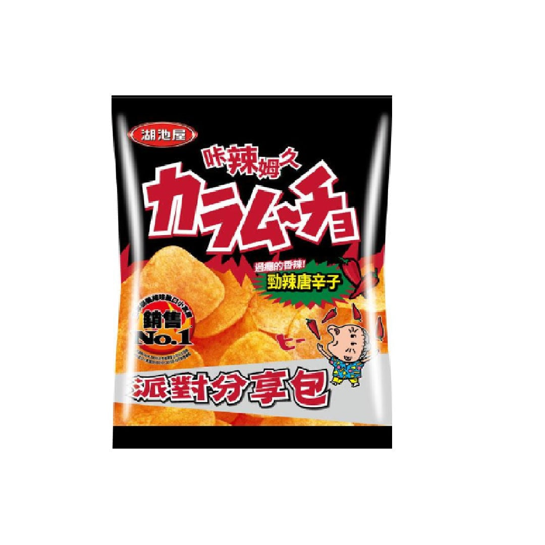 湖池屋Huchiwu Spicy Potato Chip 153 G