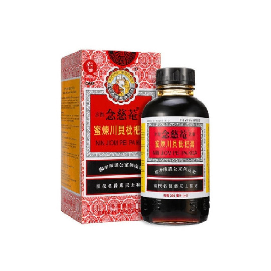 京都念慈菴NJPPK Honey Extract Sore Throat Syrup 300ML