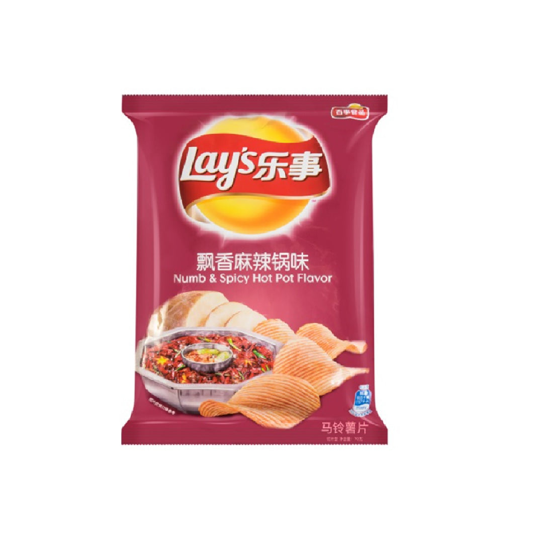 乐事Lays Spicy Pot Chips 70G