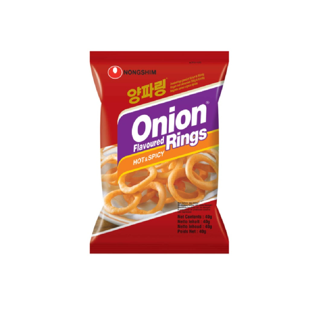 农心Nongshim Onion Ring Hot Spicy Flavour 40G
