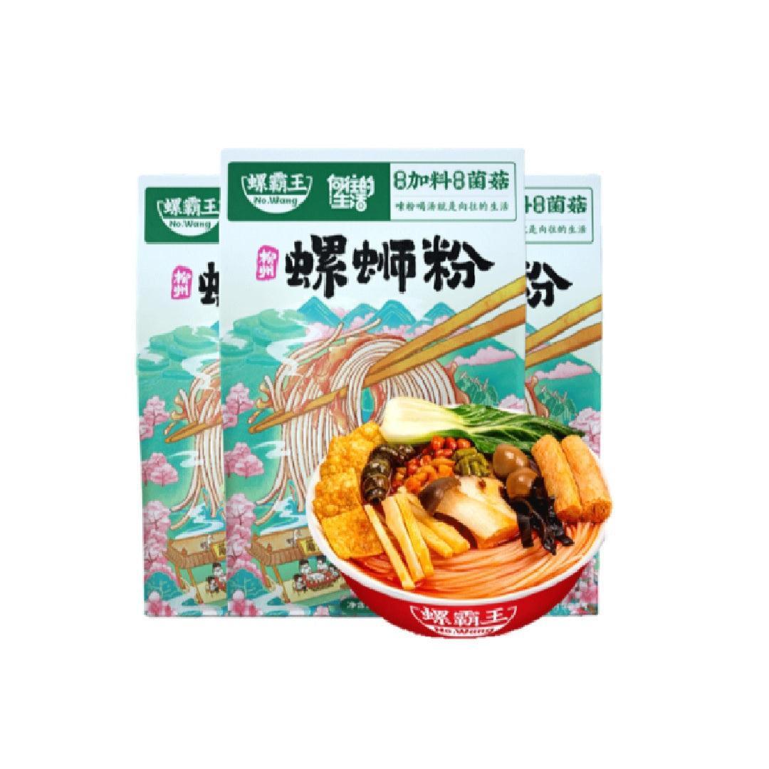 螺霸王LBW Mushroom Flavour Rice Noodle 400G