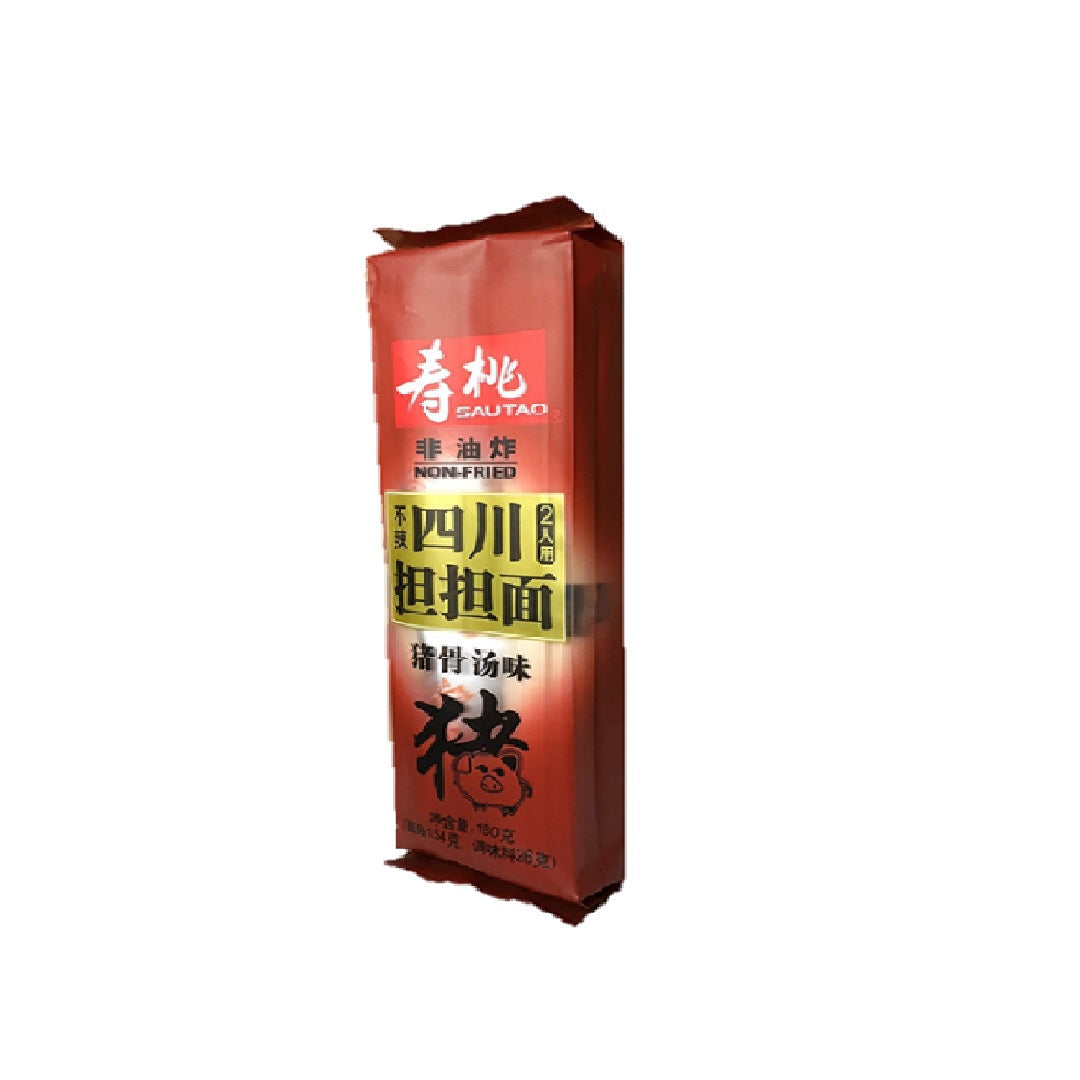 寿桃Sautao Sichuan Spicy Noodle Pork Flavour 180G