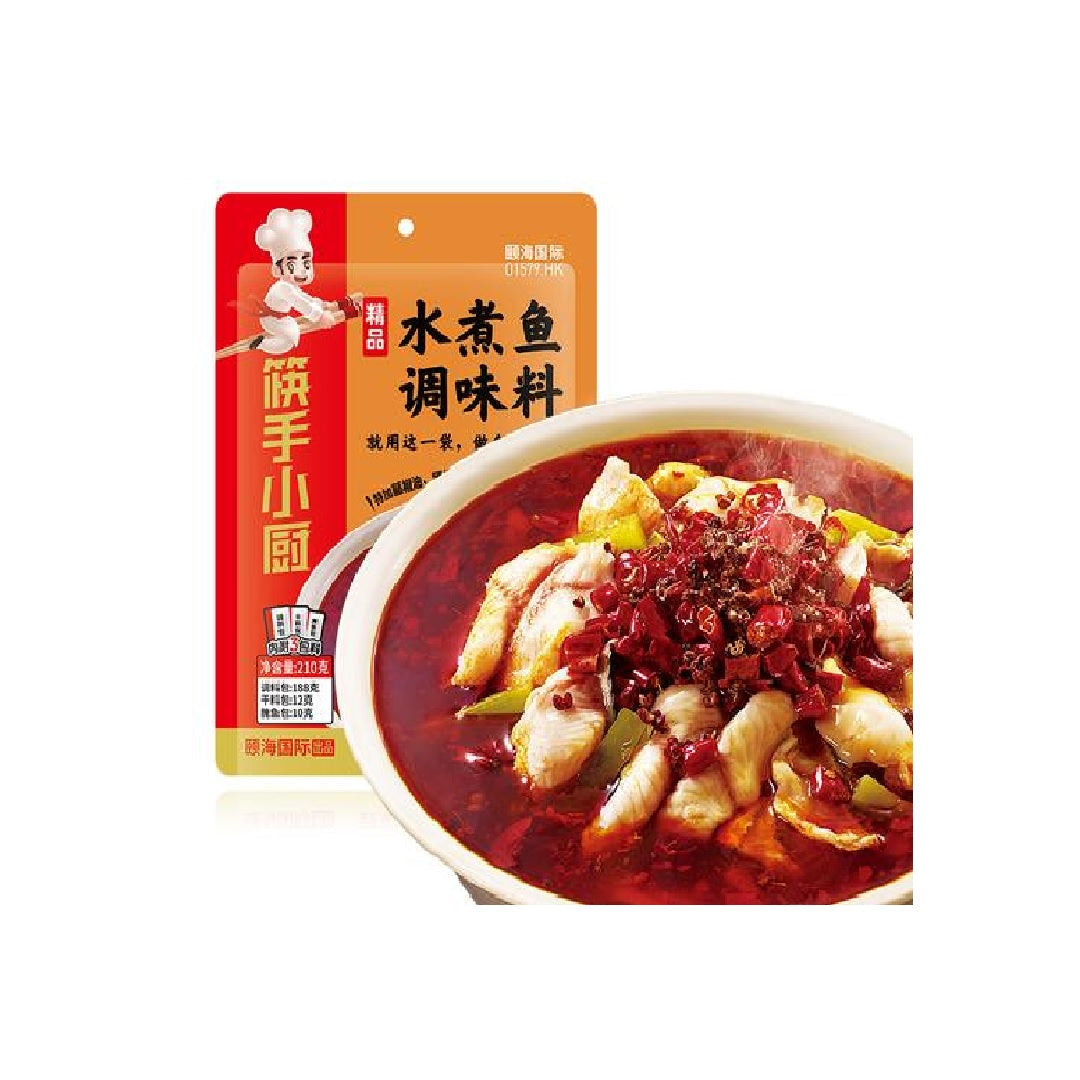 海底捞HDL Sauce For Hot & Spicy Fish 210G