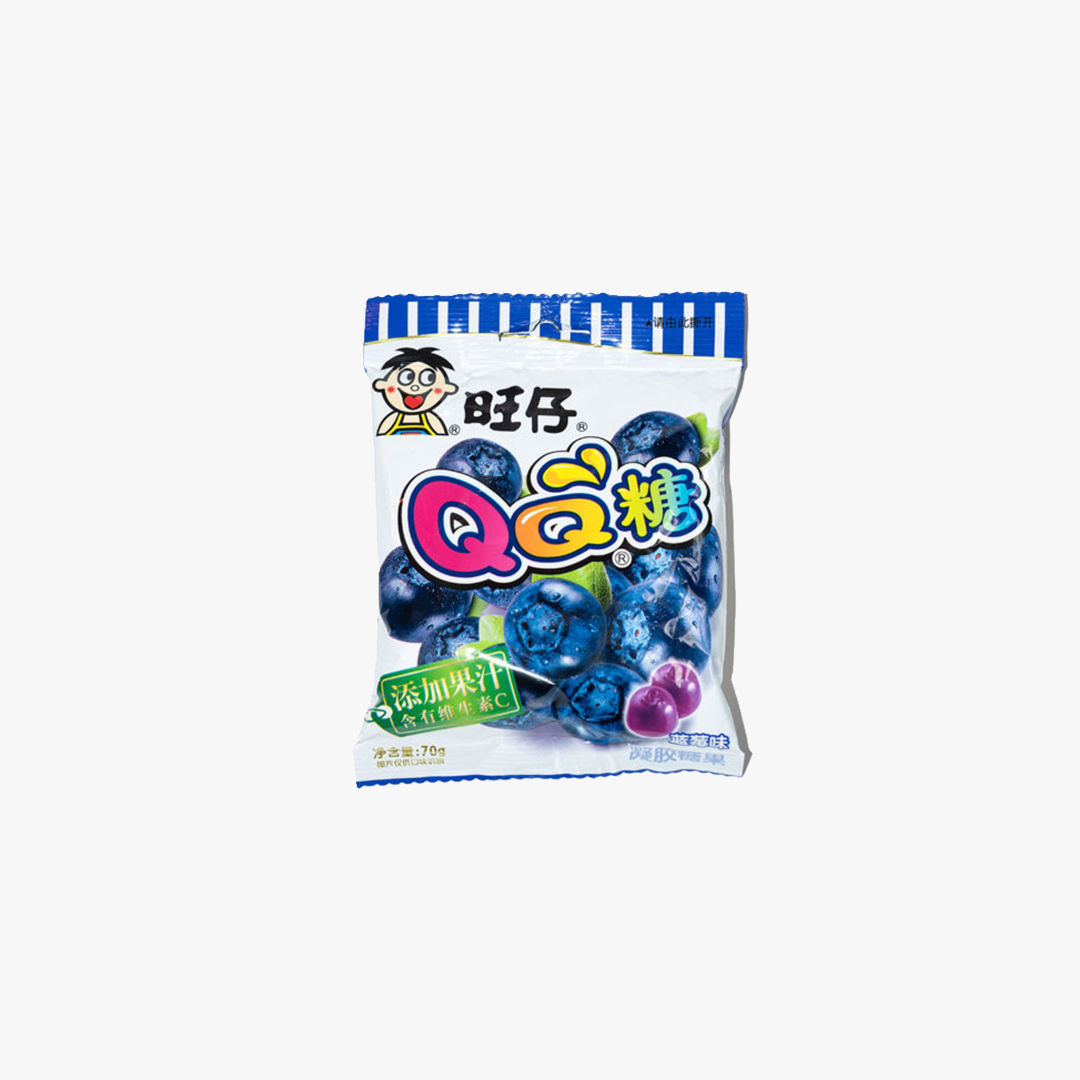 Qq Blueberry Jelly Candy 70G
