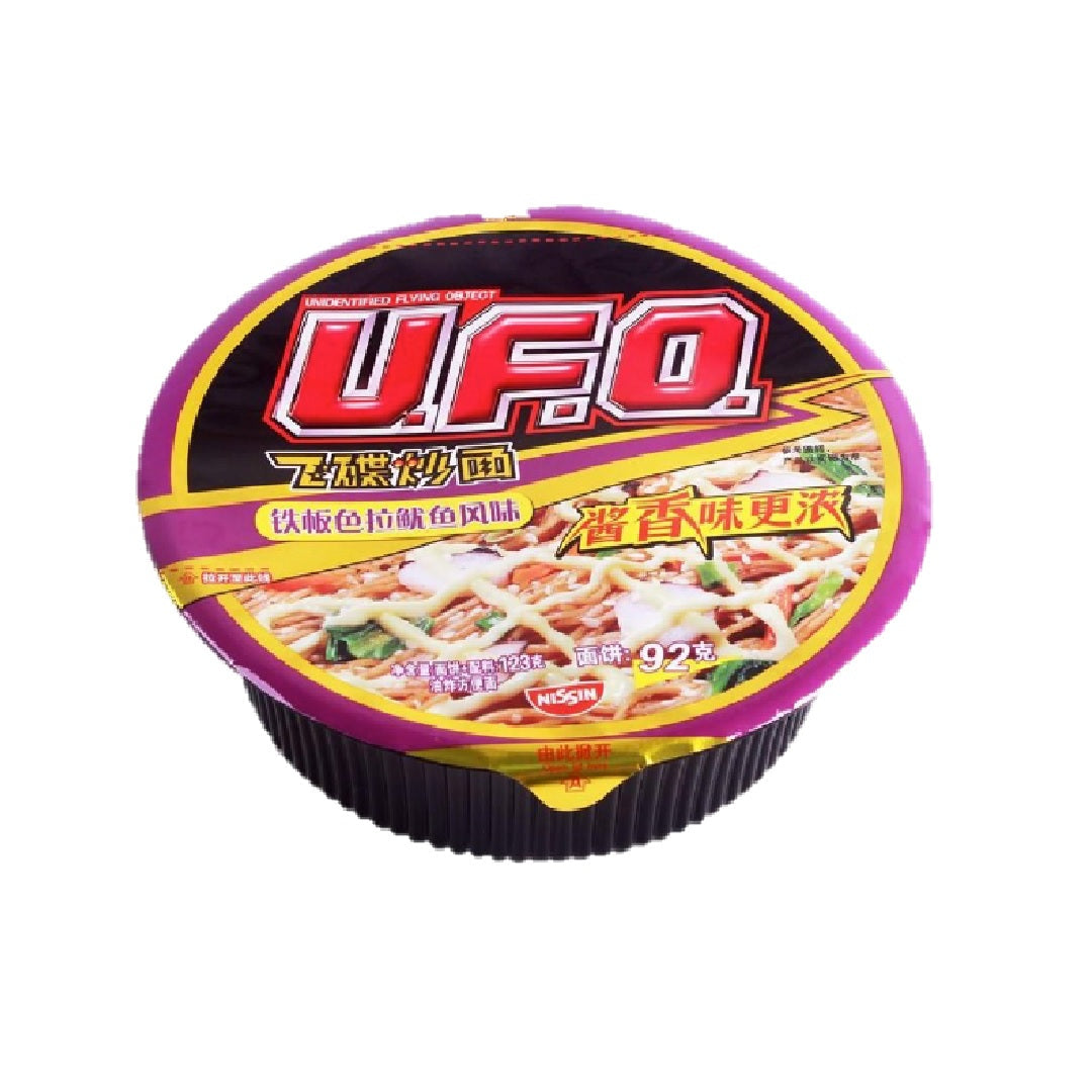 日清Nissin UFO Instant Stir Fry Noodle Bowl With Stir Fry Squid 117G