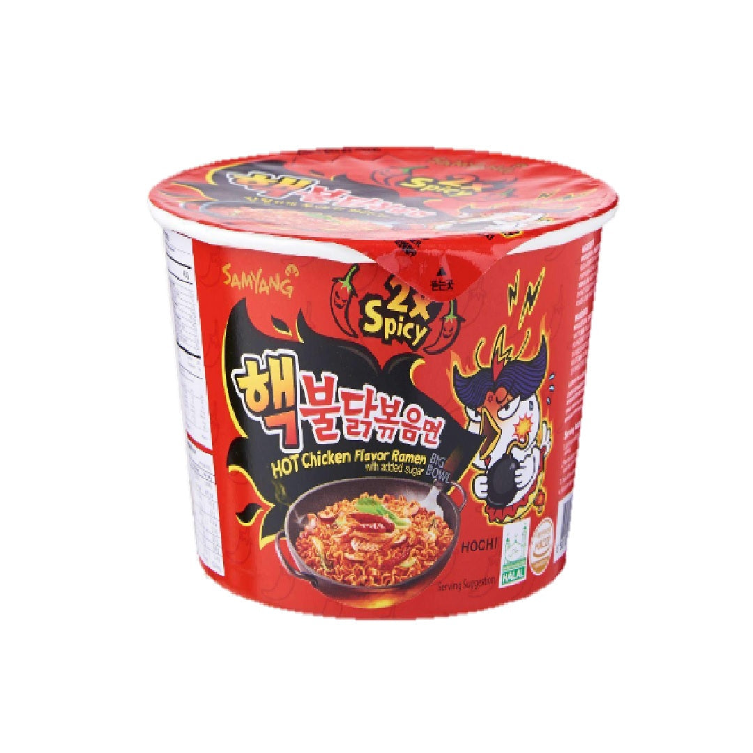 三养Samyang Hot Chicken Noodle Bowl 2X Hot 105G