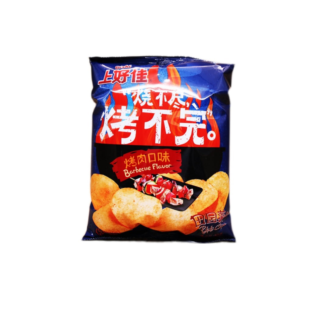 上好佳Oishi Potato Chips BBQ Flavour 80 G