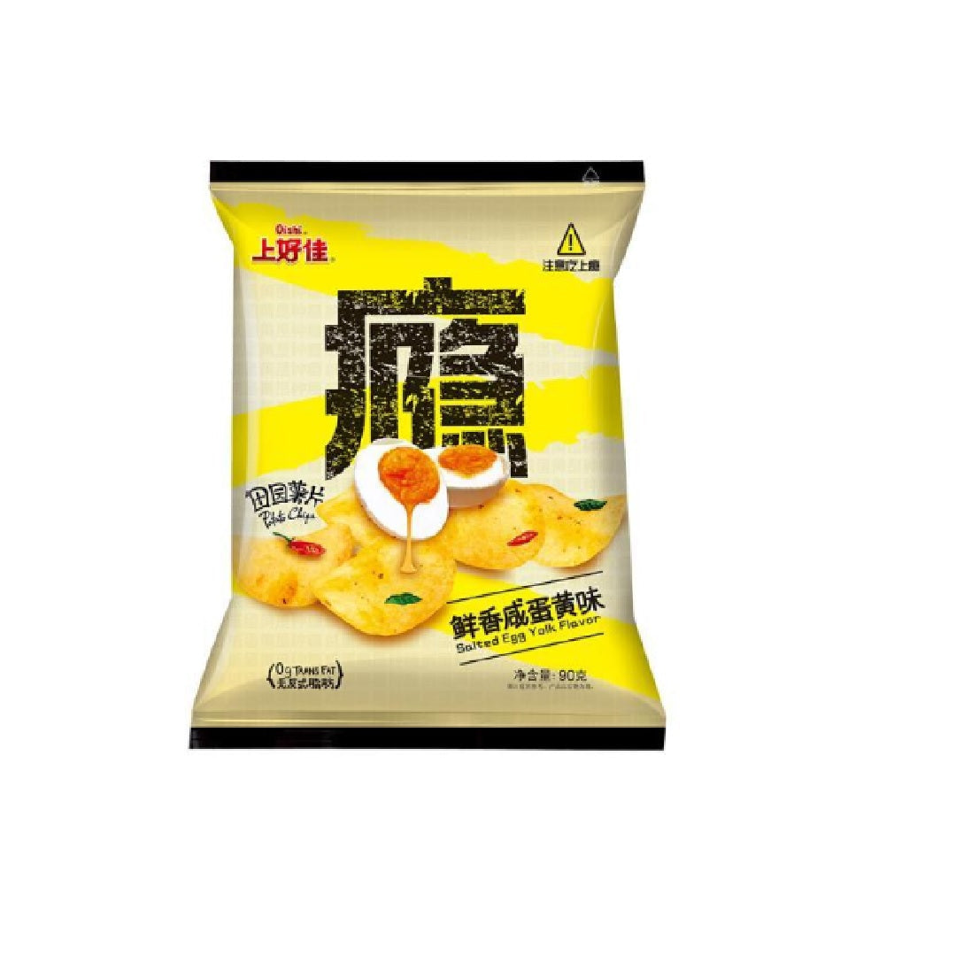 上好佳Oishi Salted Egg Yolk Chips 90 G