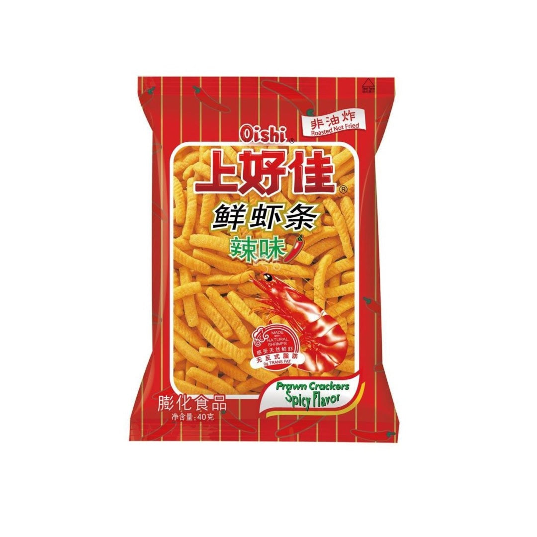 上好佳Oishi Spicy Prawn Chips 40G