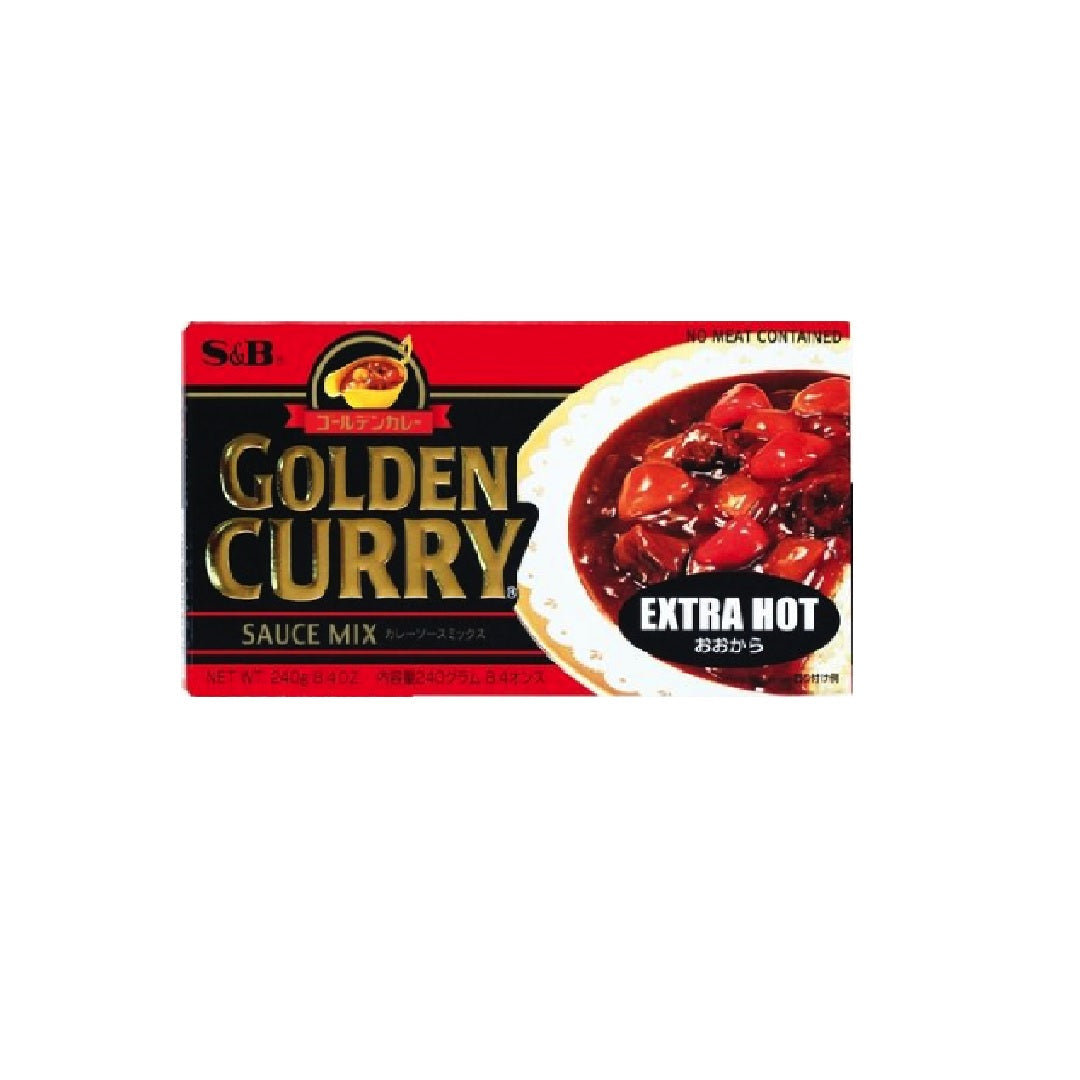 S&B Golden Curry Extra Hot 220G