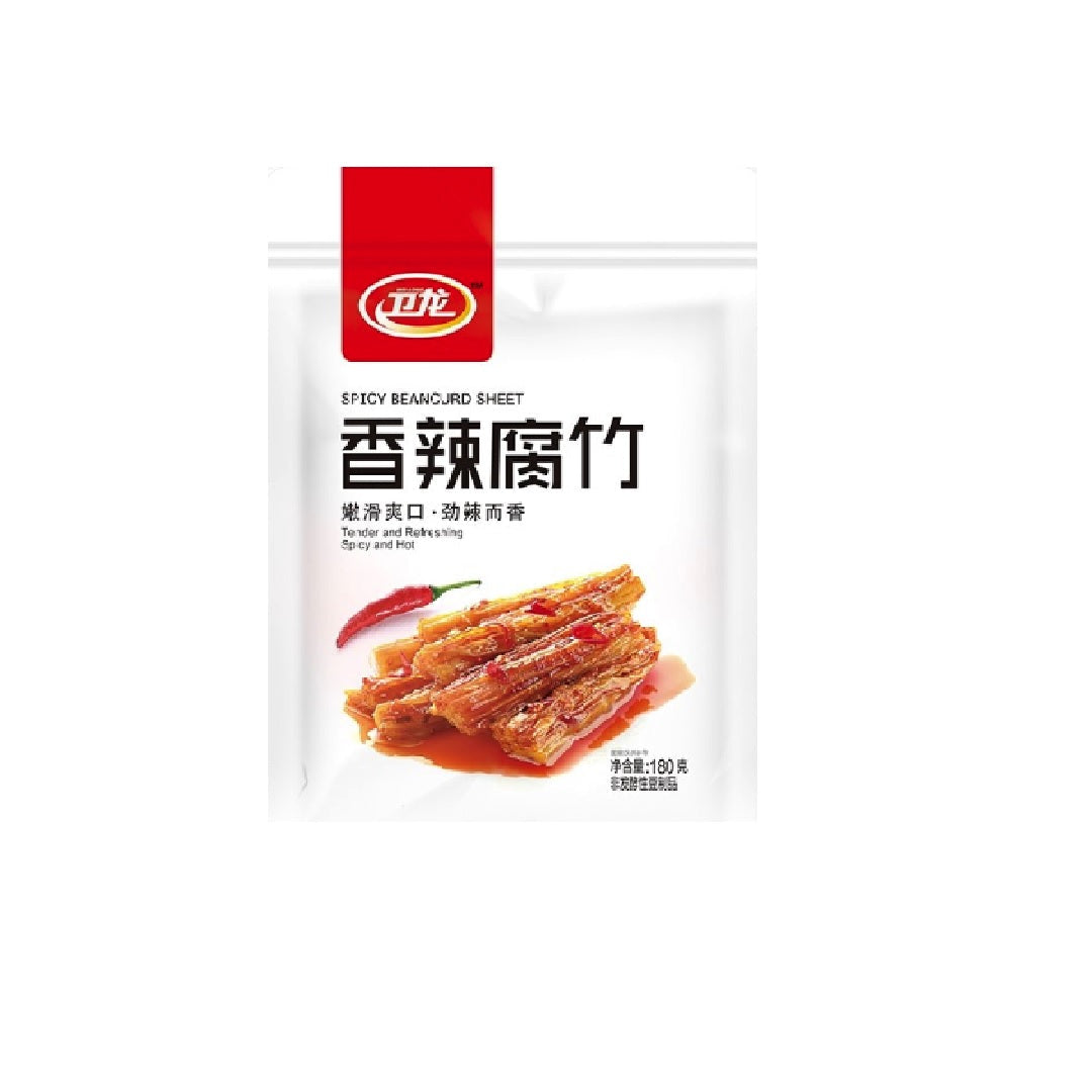 卫龙Weilong Spicy Bean Curd Sheet 180G