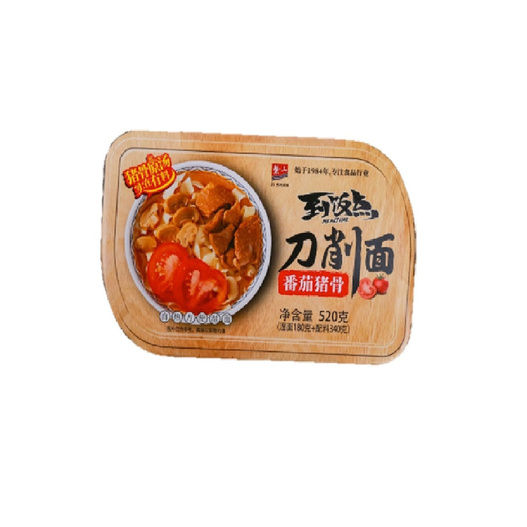 紫山Zishan Wide Instant Noodle Pork Bone with Tomato Flavour 520G